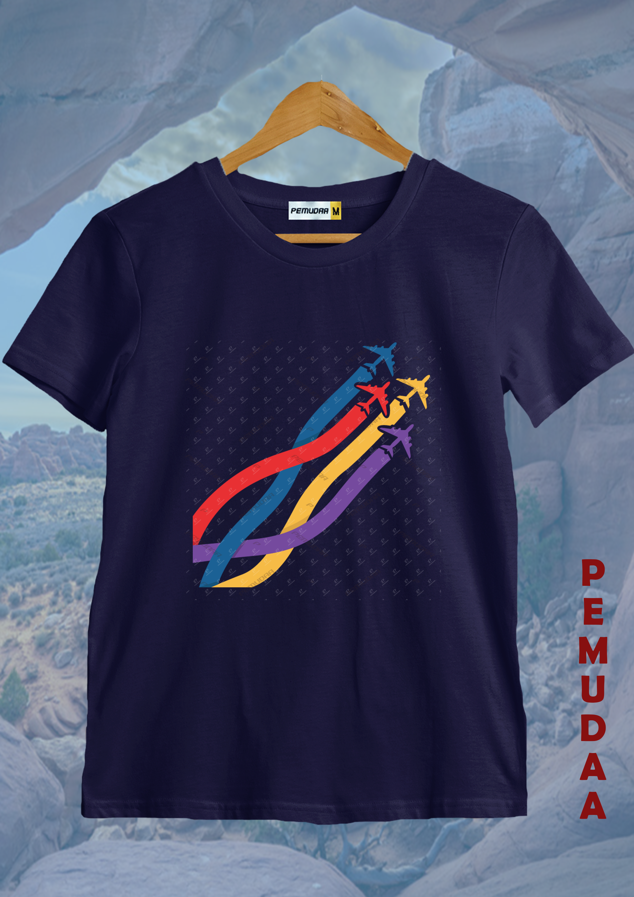 Flying jets Printed T shirt