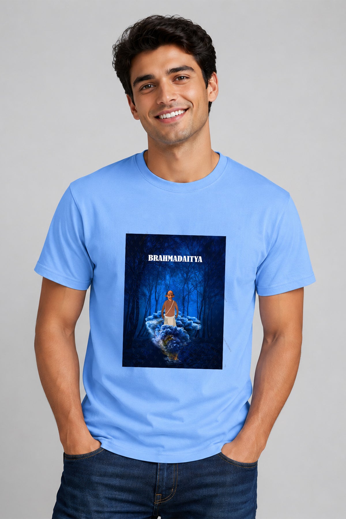 Brahamdaitya half cotton T shirt