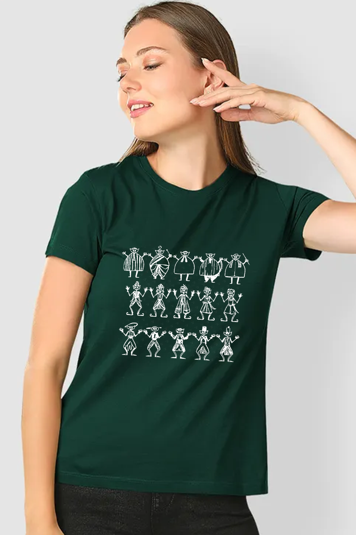 Bhoot Dance Half cotton T shirt