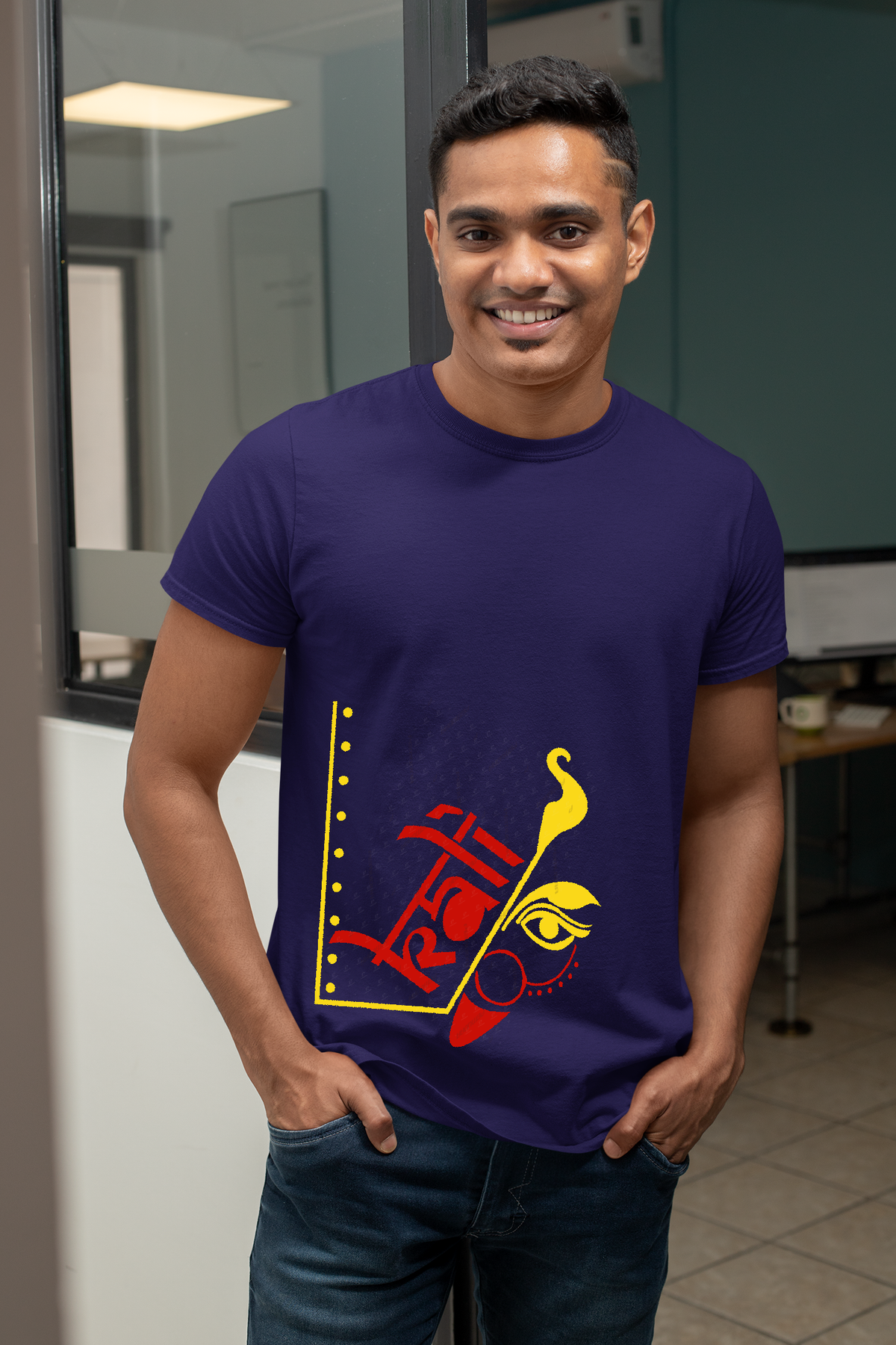 Maa Kali Bengali cotton T shirt