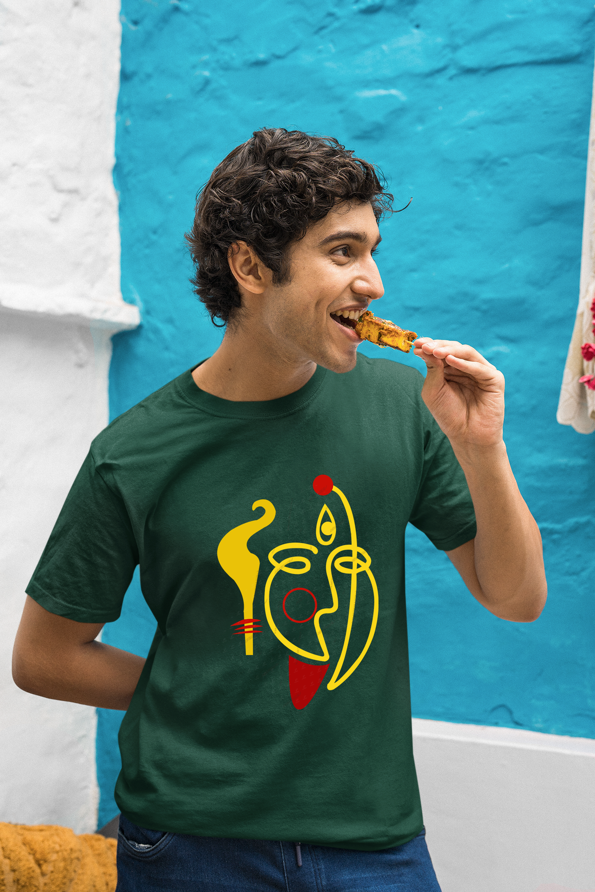 Maa Kali Graphic Cotton T-Shirt