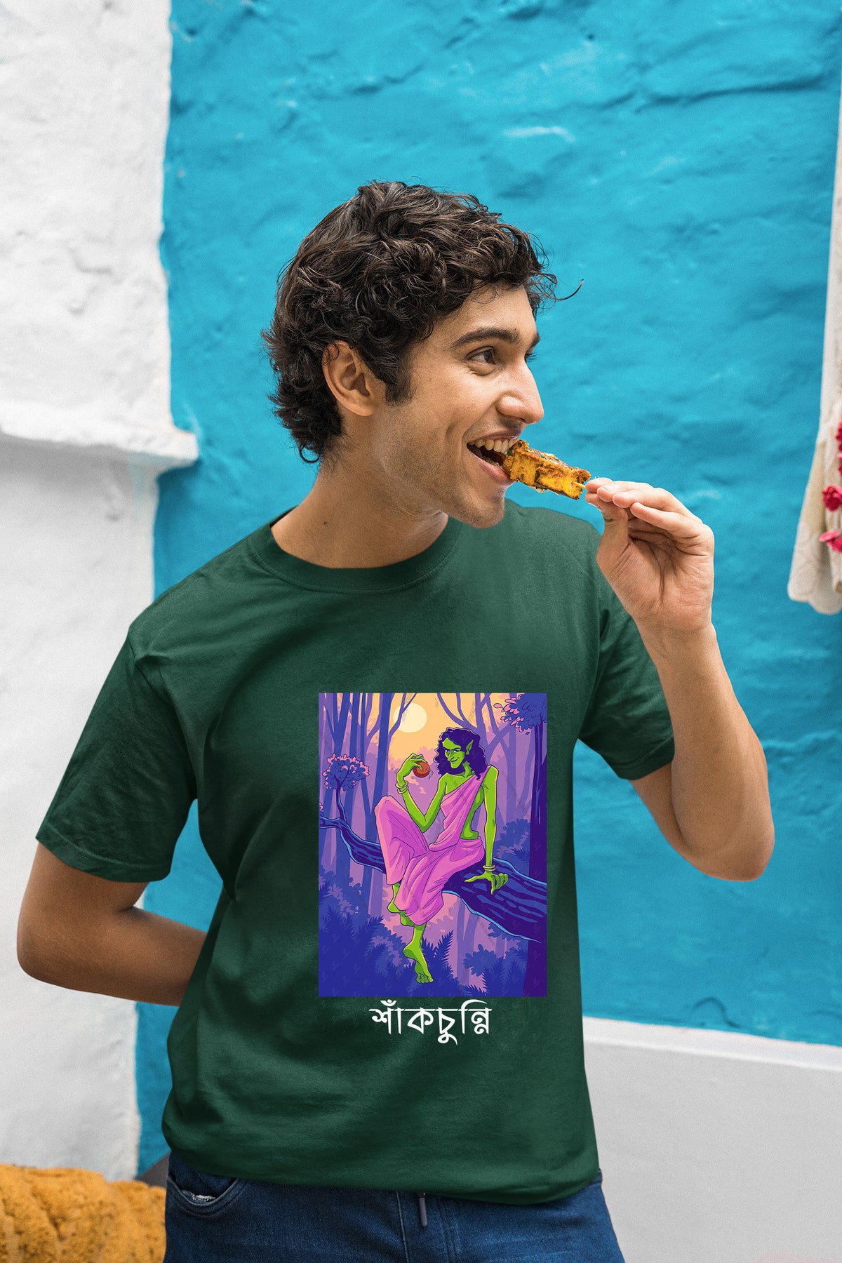 Sakchunni Bhoot special half cotton T shirt