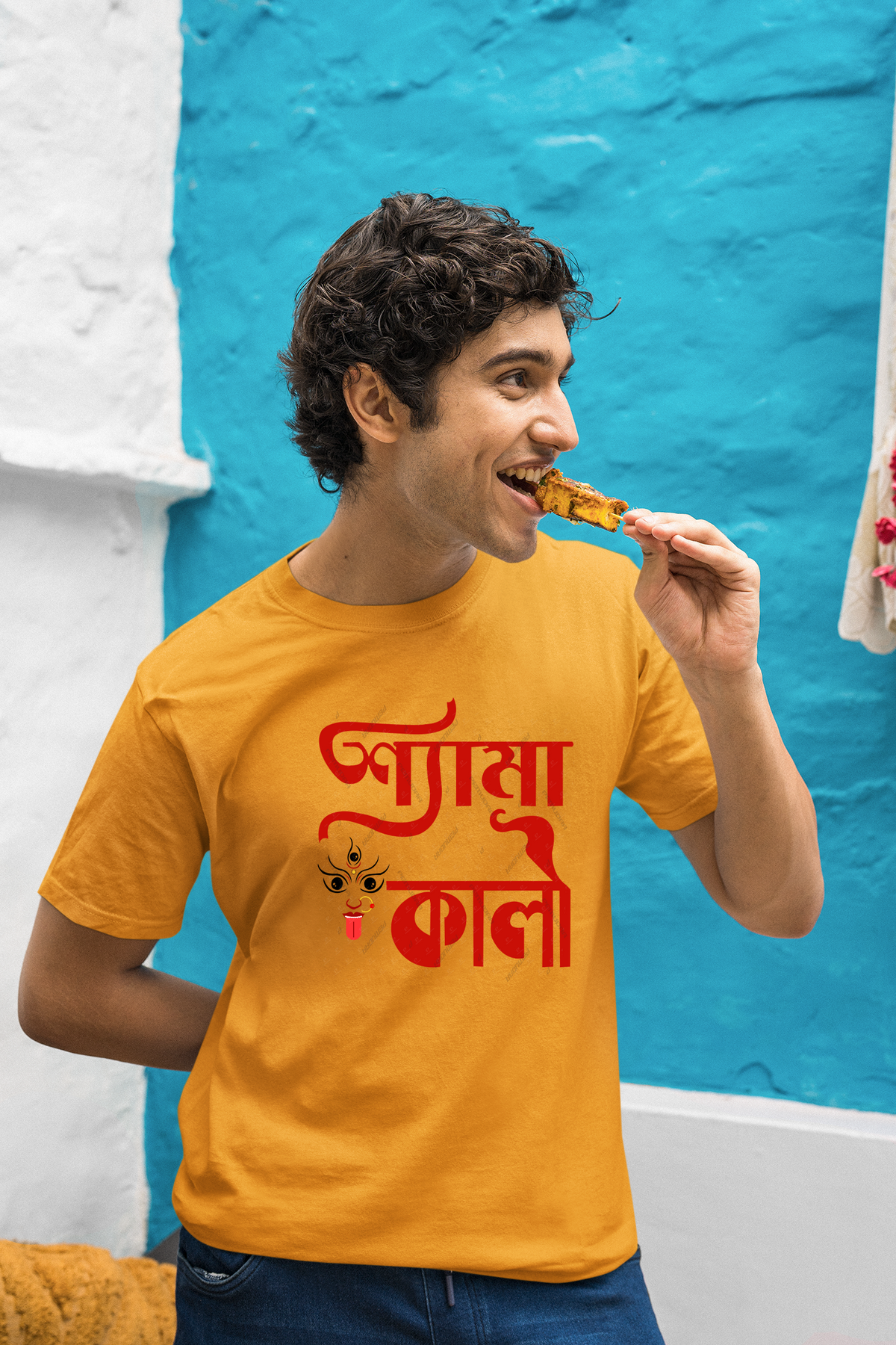 Shyama Kali Ma devine half cotton T shirt