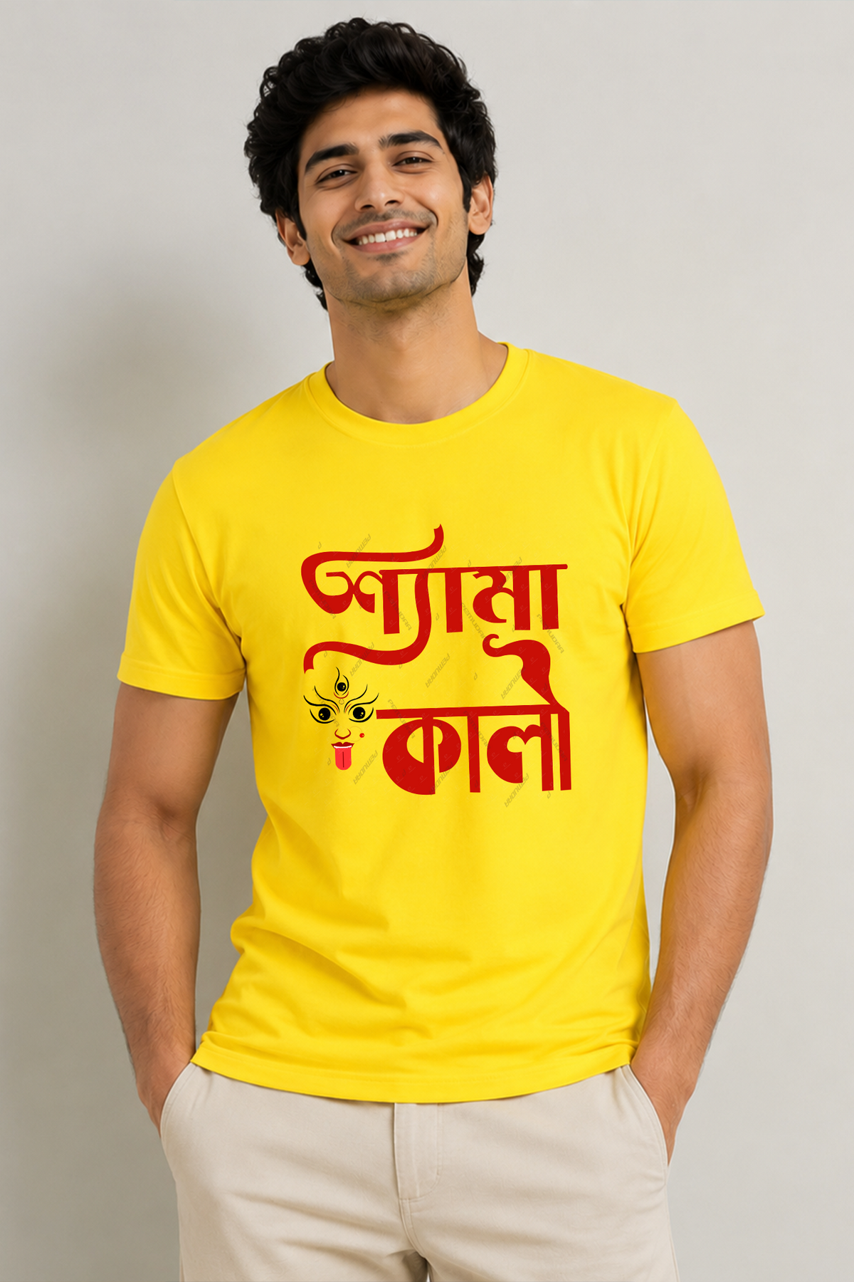 Shyama Kali Ma devine half cotton T shirt