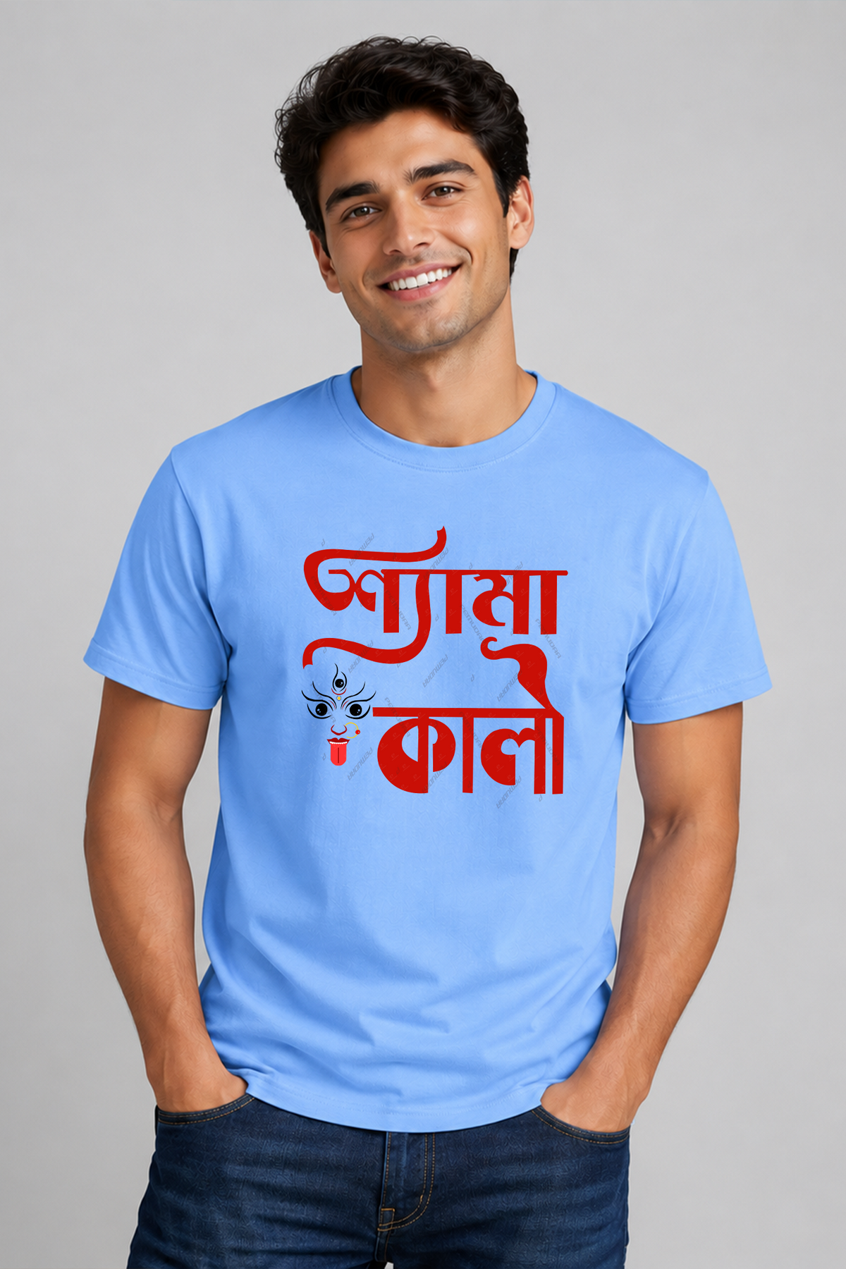 Shyama Kali Ma devine half cotton T shirt