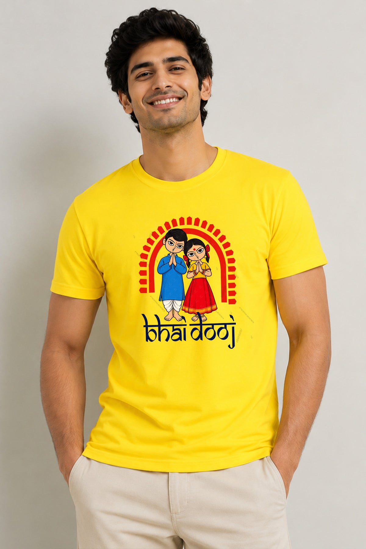 Bhai Dooj Half Cotton T shirt