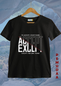 Minimal Statement Printed T-Shirt – Accept Everything Except One Thing