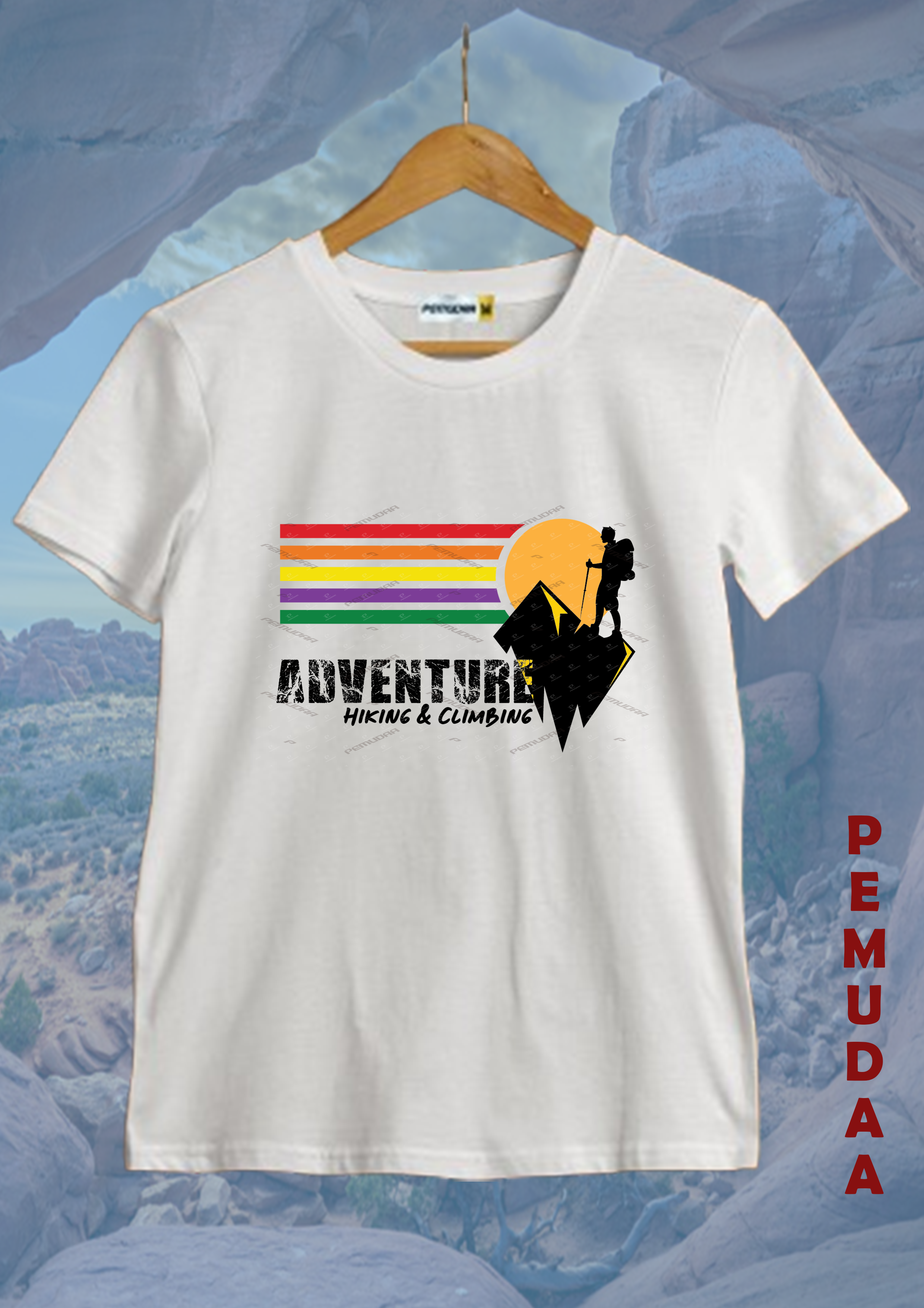 Adventure Graphic Tee – Premium Cotton Travel T-Shirt