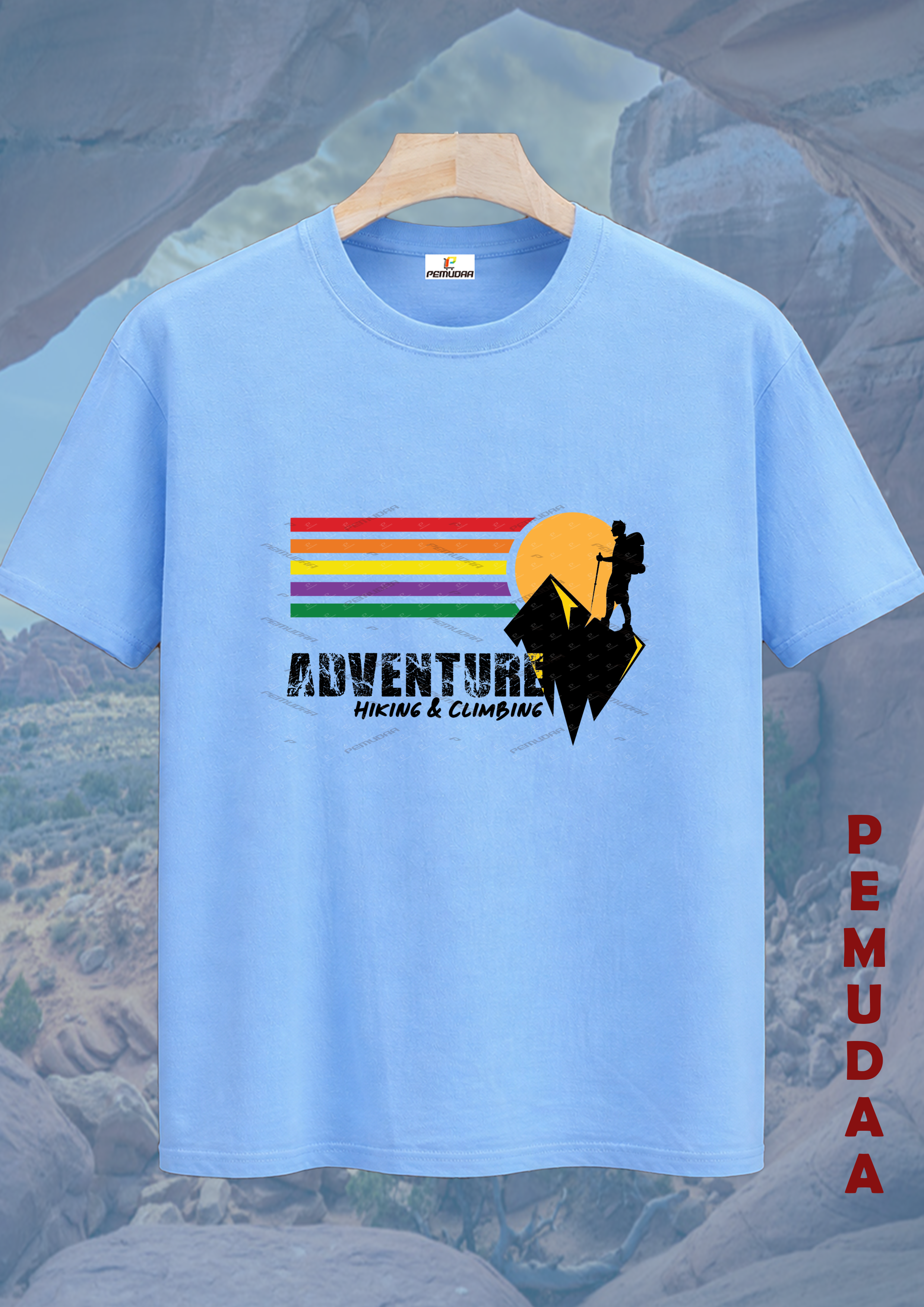 Adventure Graphic Tee – Premium Cotton Travel T-Shirt