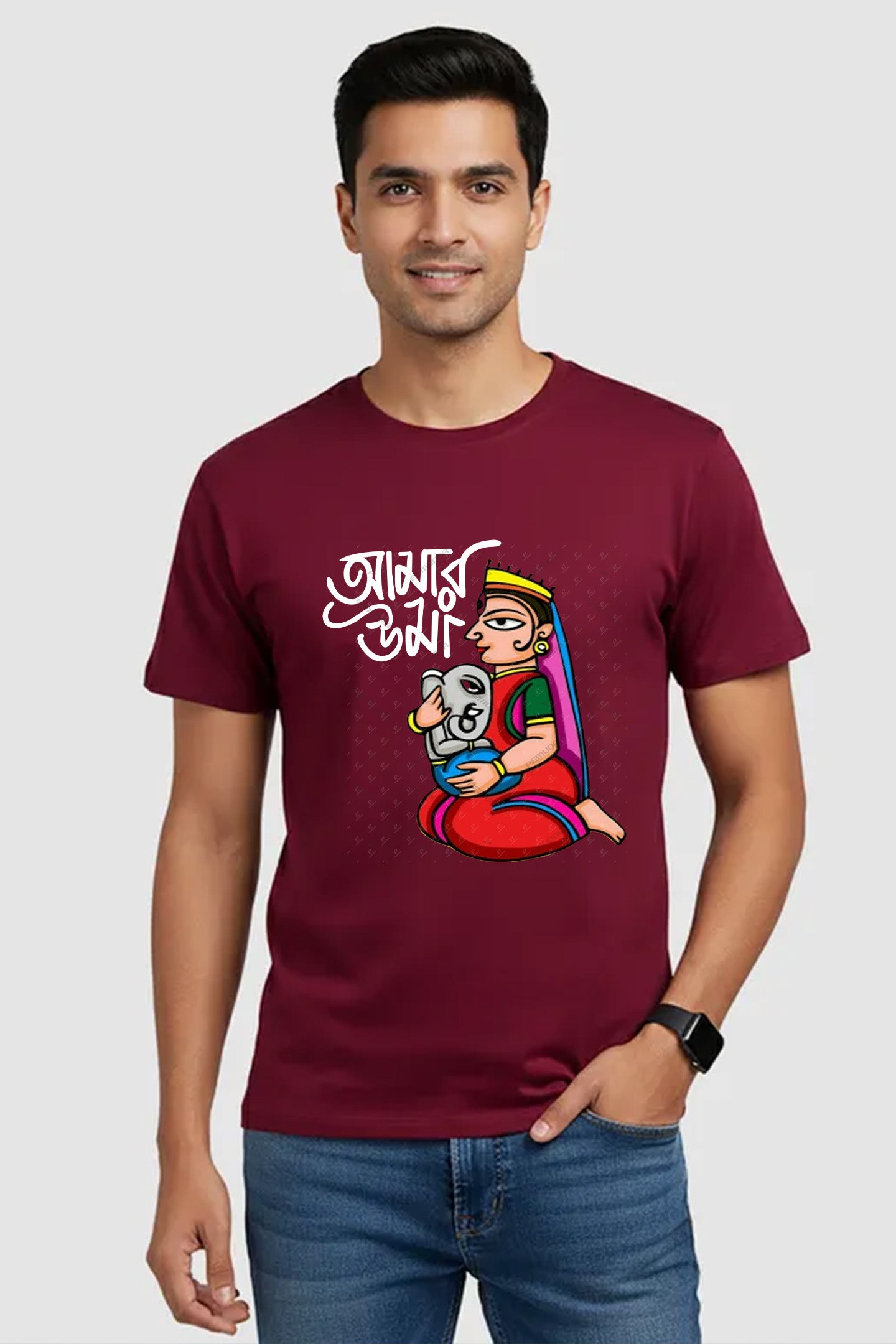 Amar Uma Durga Puja T-Shirt