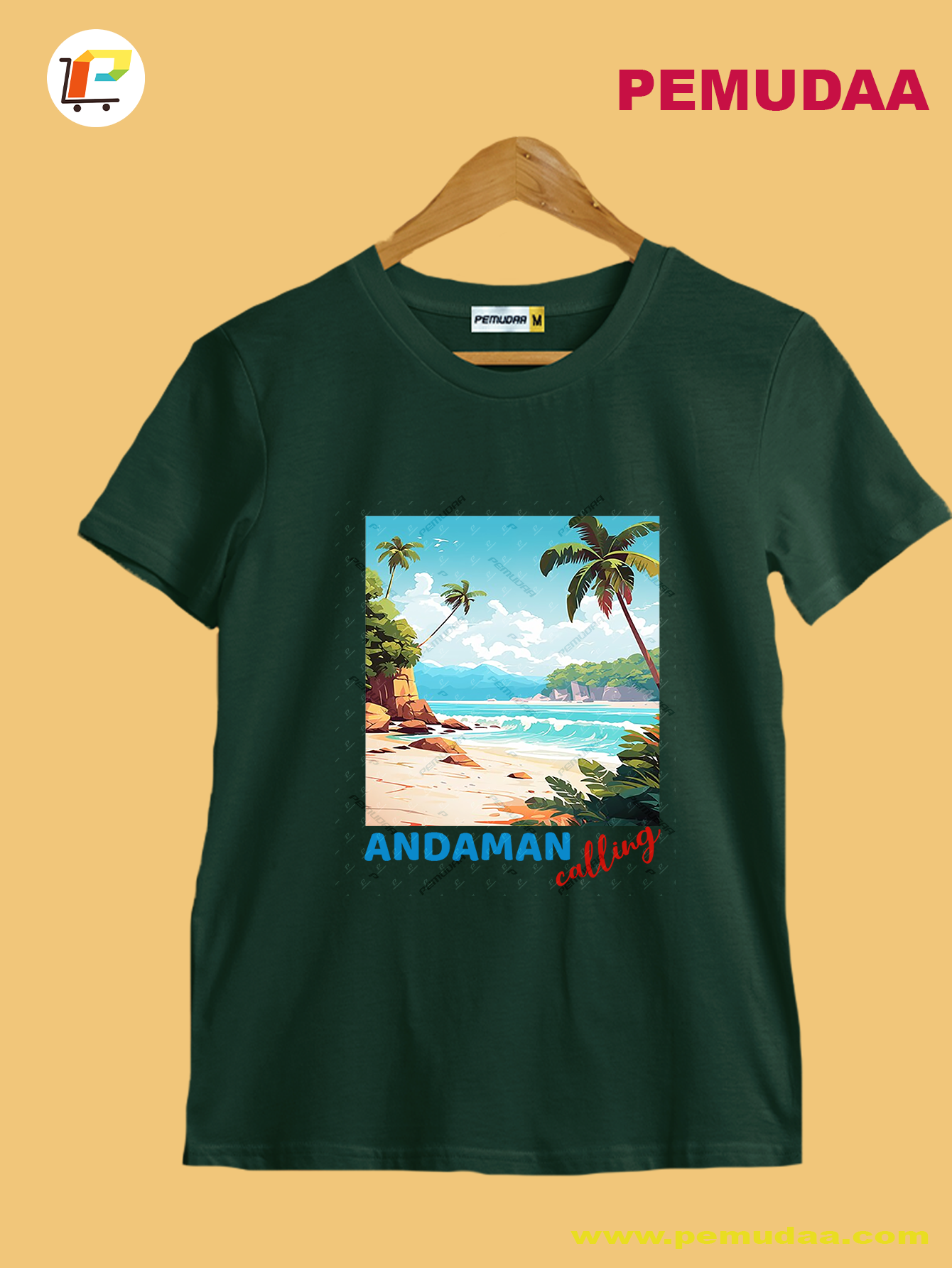 Andaman Calling Travel Printed T-Shirt