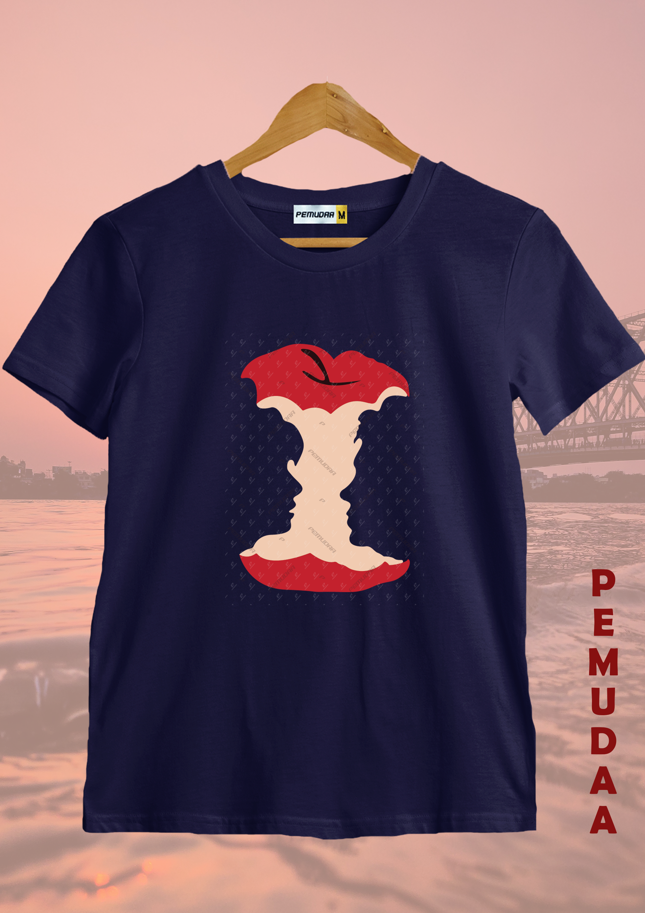Apple Romantic Graphic Printed T-Shirt