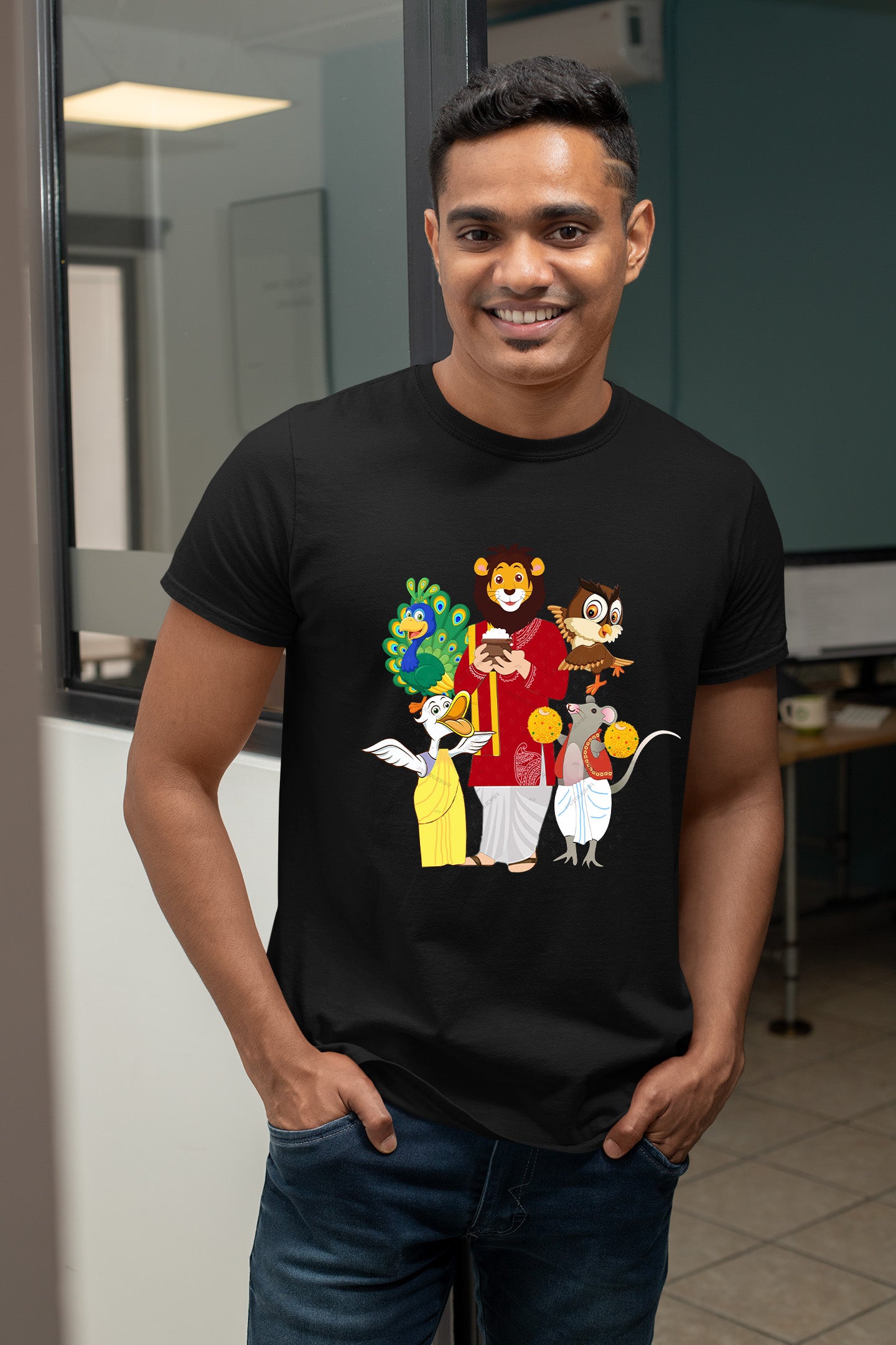 Maa Durga bahon Theme Tshirt