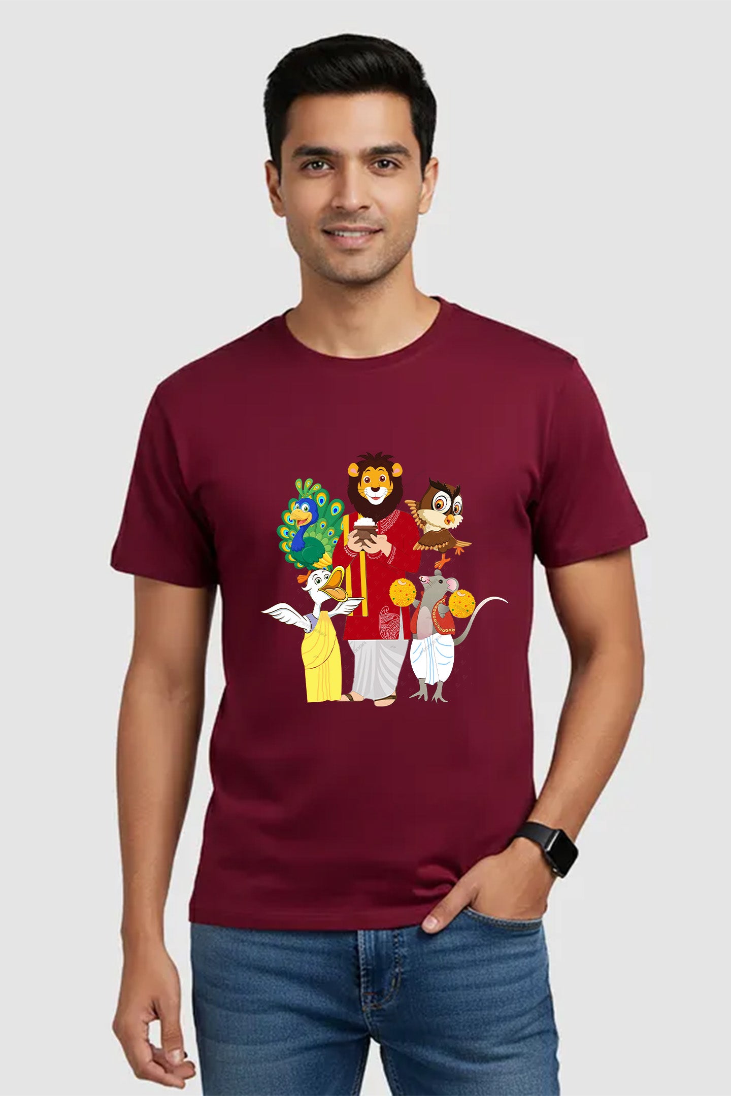 Maa Durga bahon Theme Tshirt