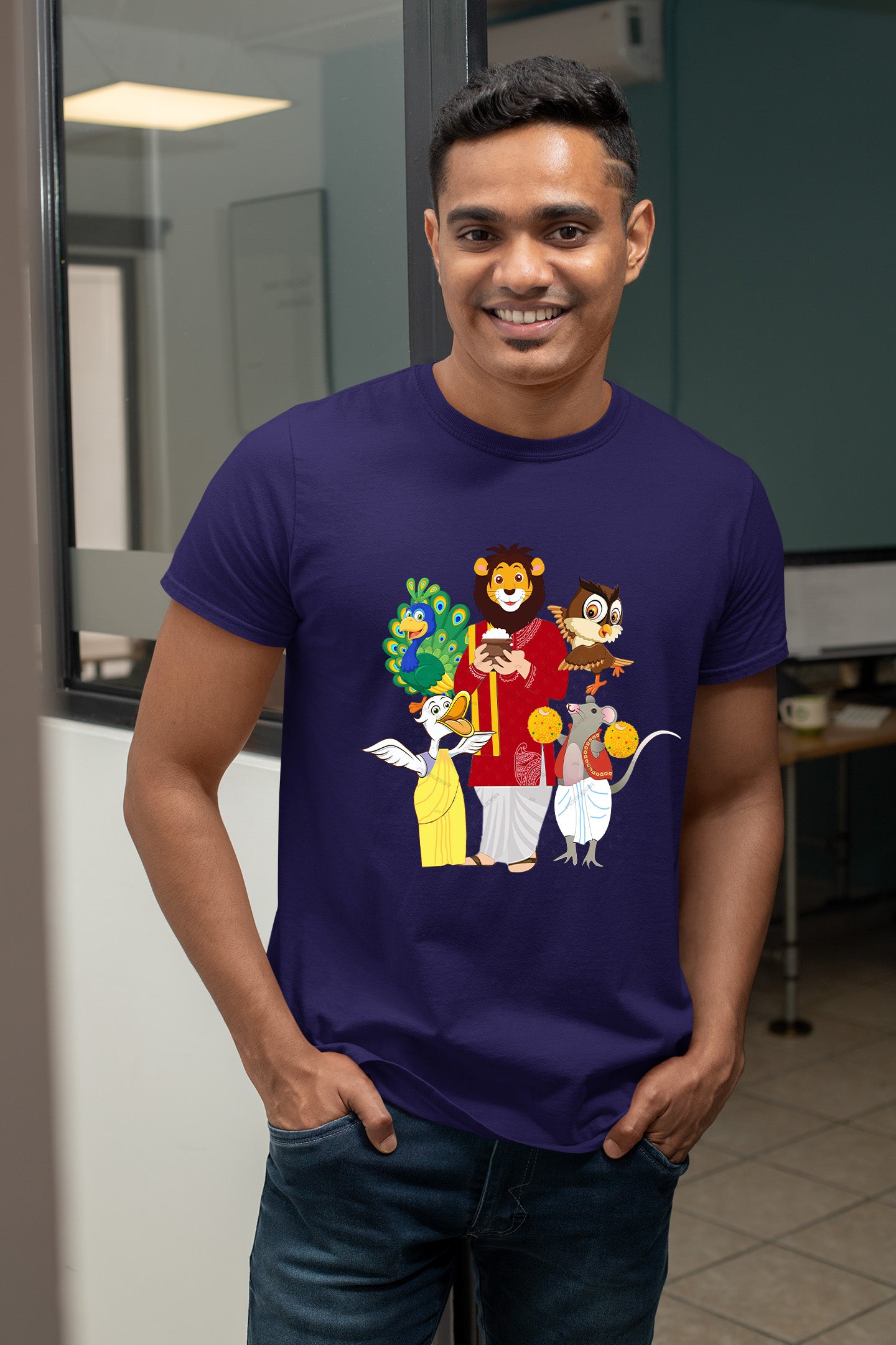 Maa Durga bahon Theme Tshirt