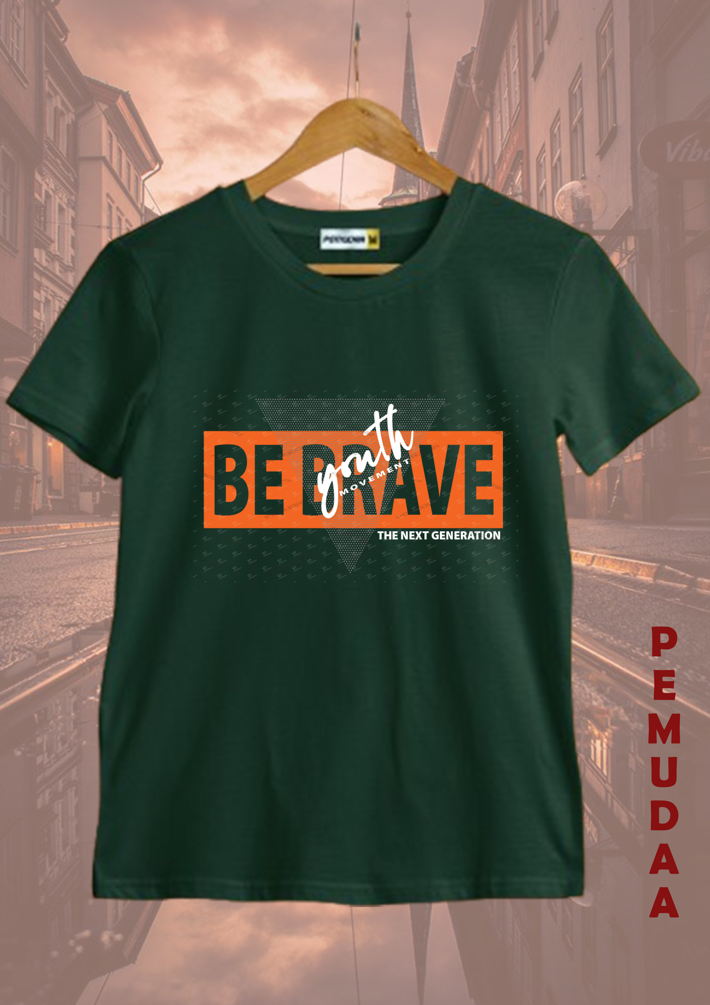 Be Brave T-Shirt – Bold Statement cotton Tee