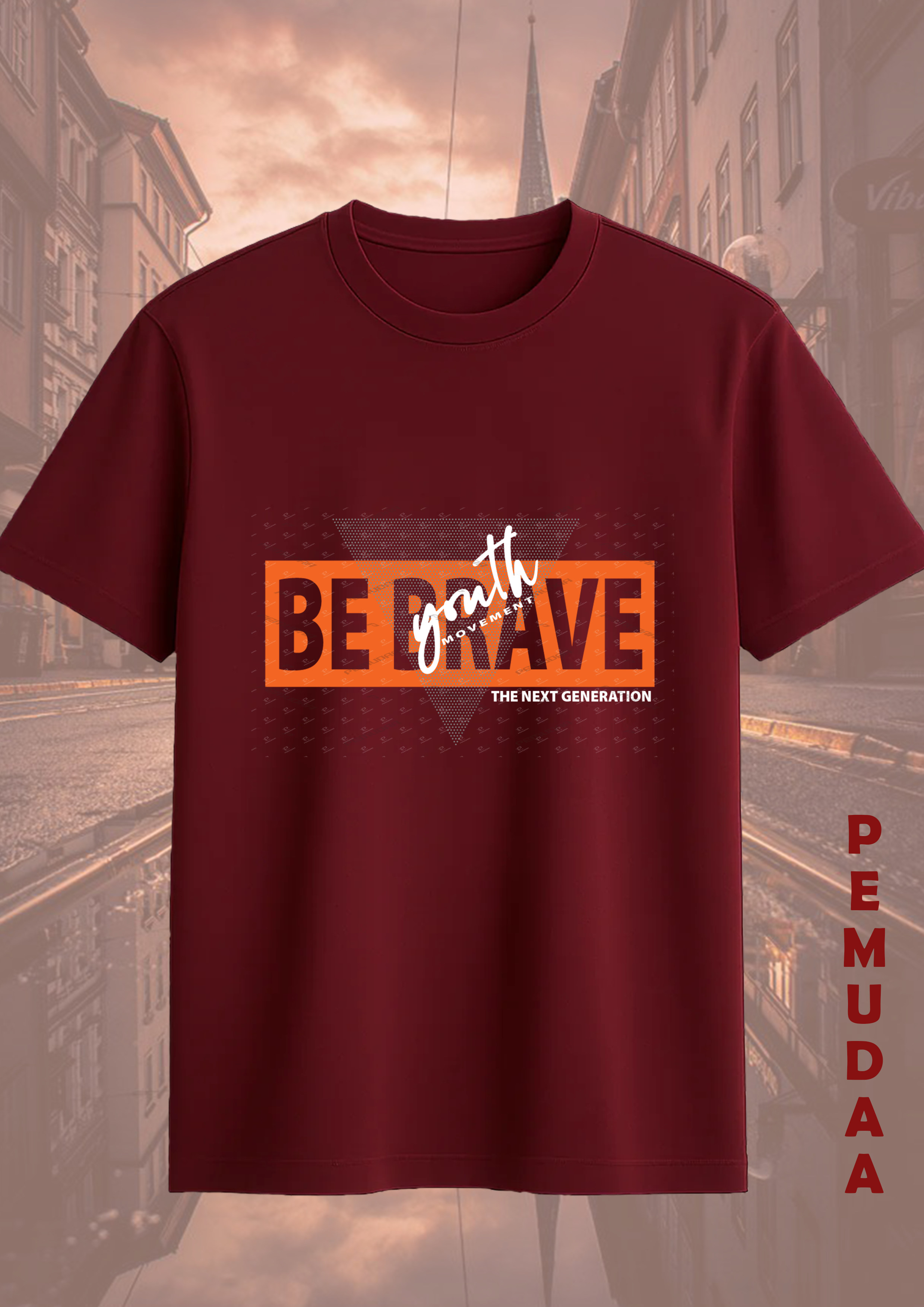 Be Brave T-Shirt – Bold Statement cotton Tee