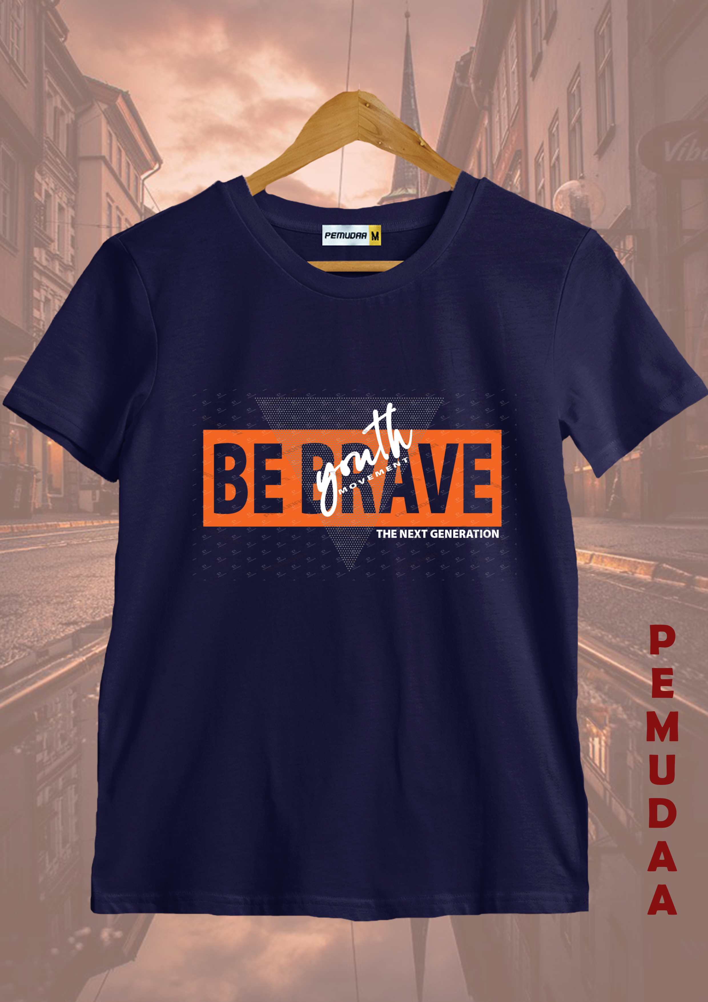 Be Brave T-Shirt – Bold Statement cotton Tee