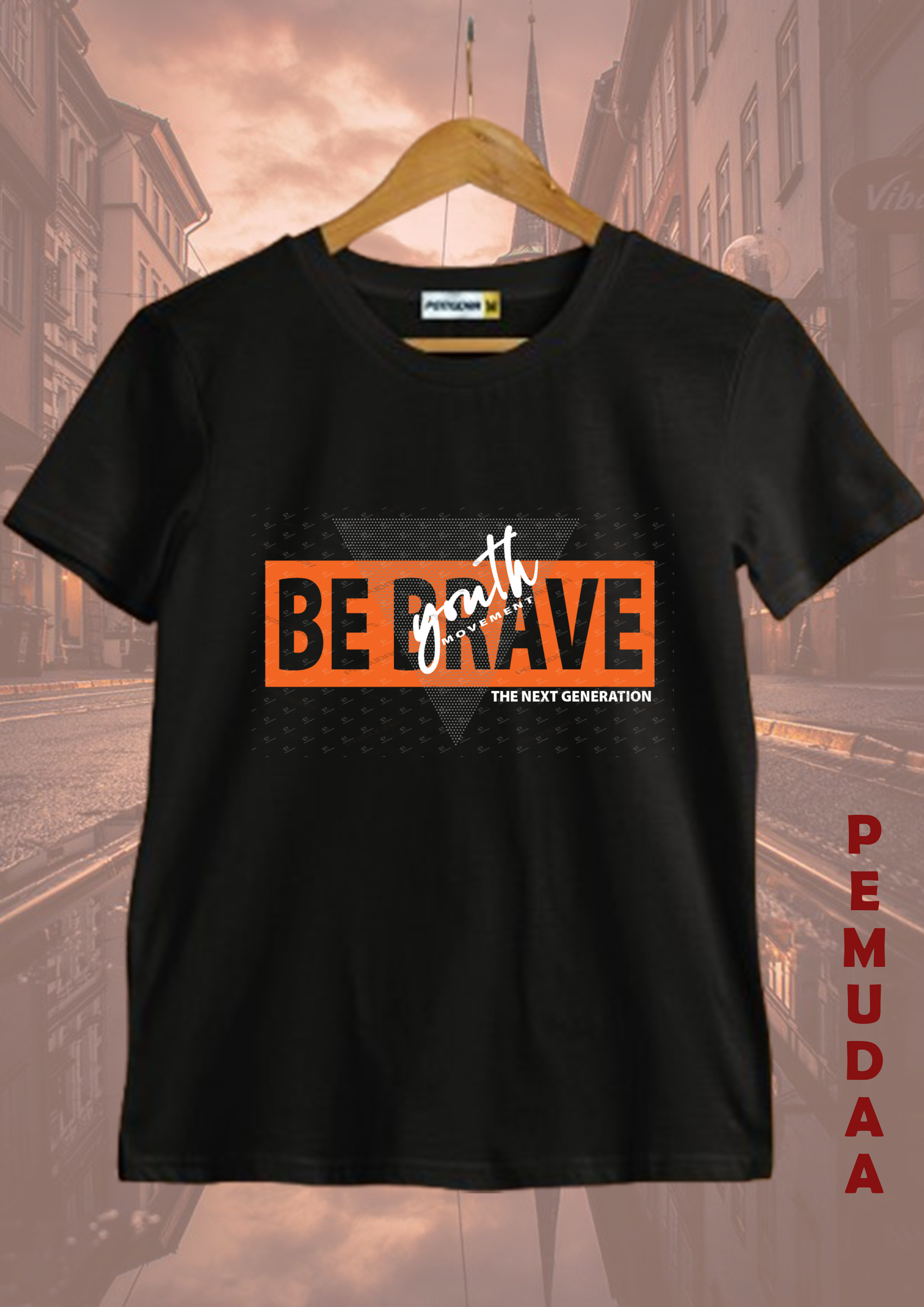 Be Brave T-Shirt – Bold Statement cotton Tee