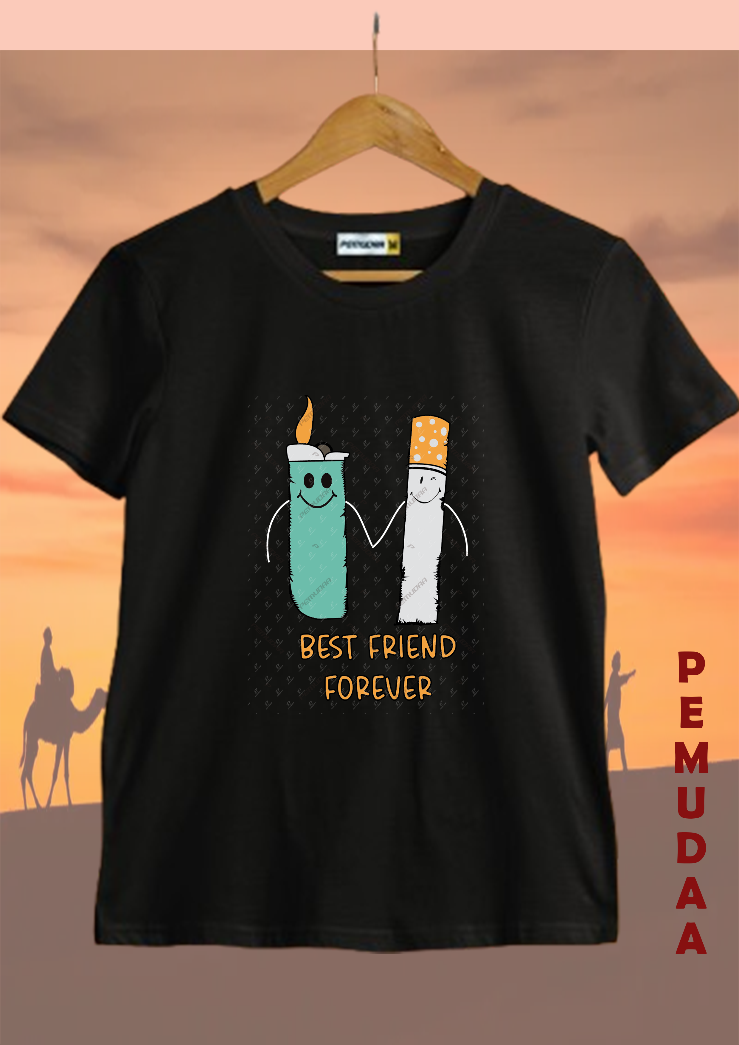 Best Friend forever printed Graphic T shirt