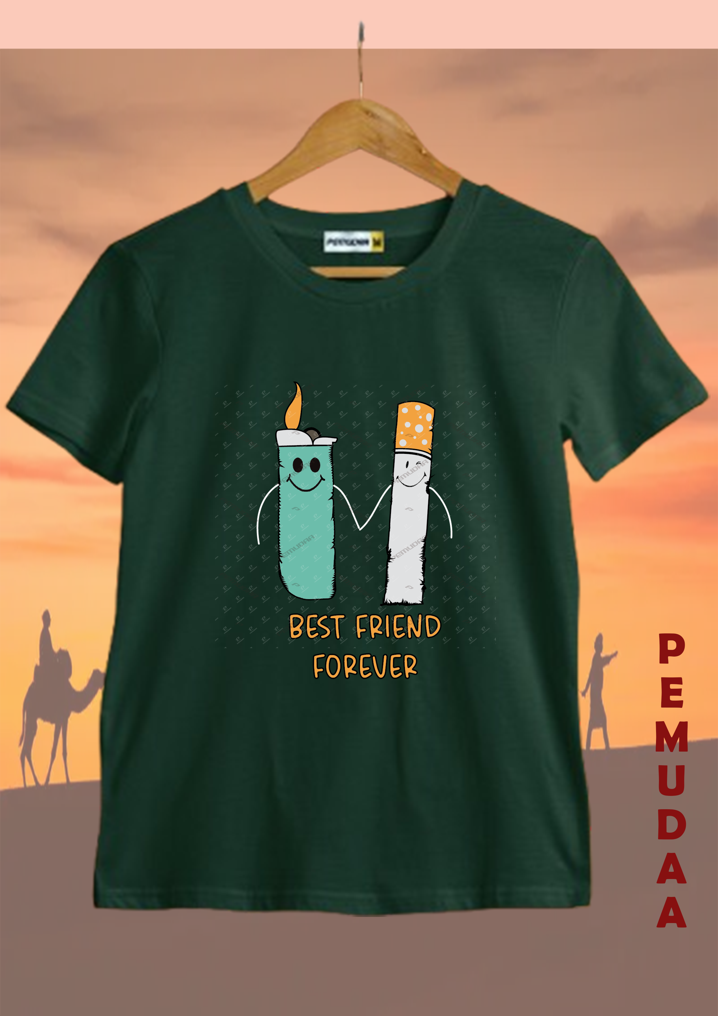Best Friend forever printed Graphic T shirt