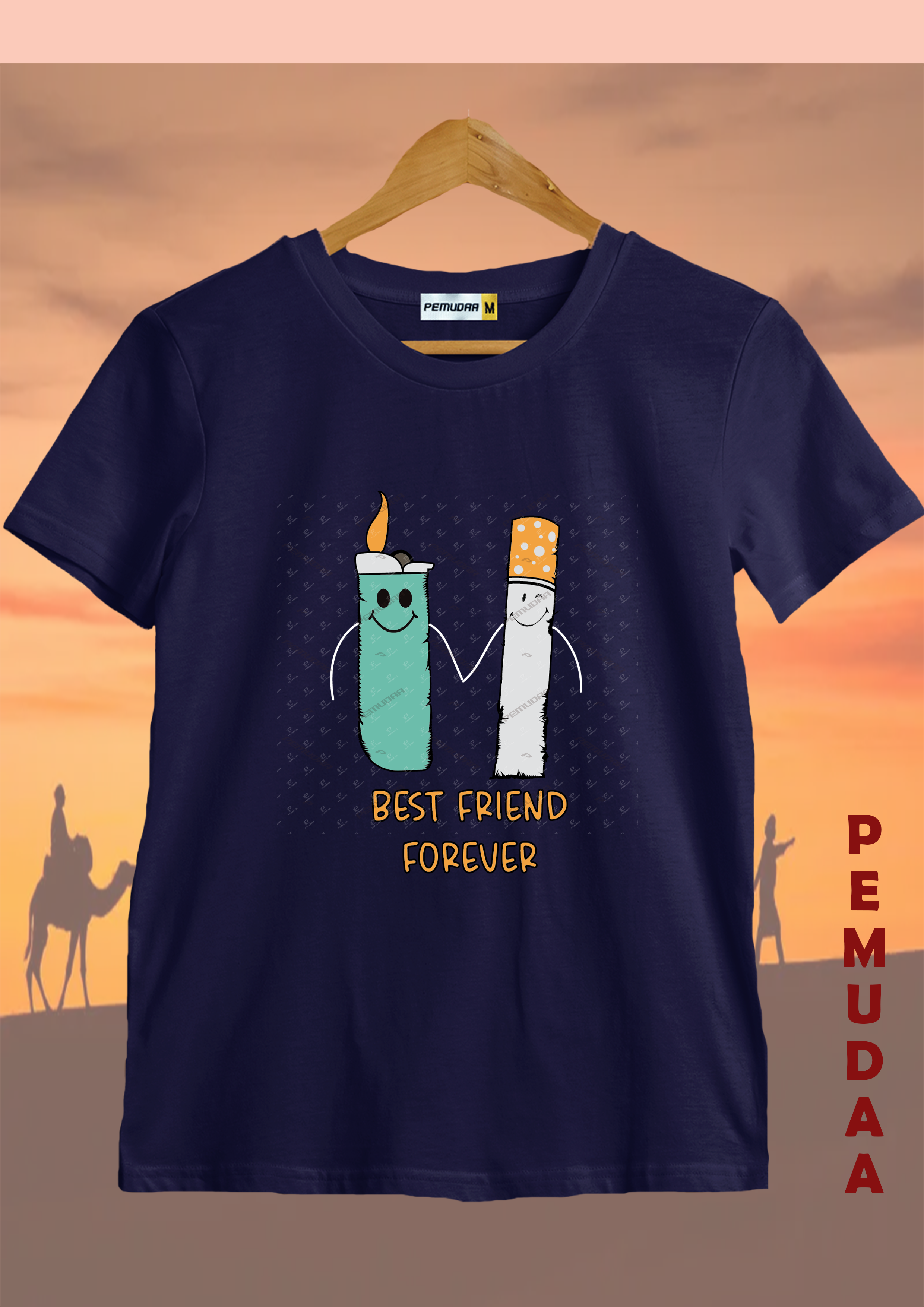 Best Friend forever printed Graphic T shirt