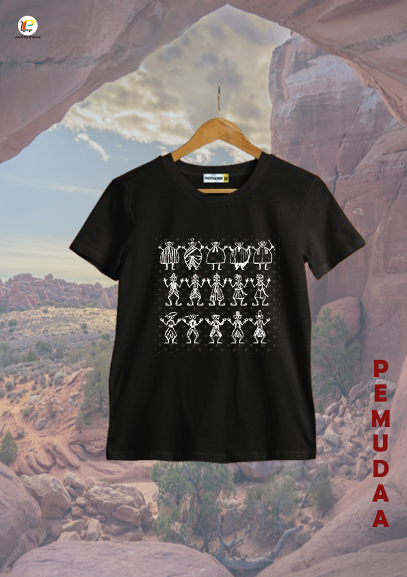 Bhooter dance Unisex Printed cotton T shirt