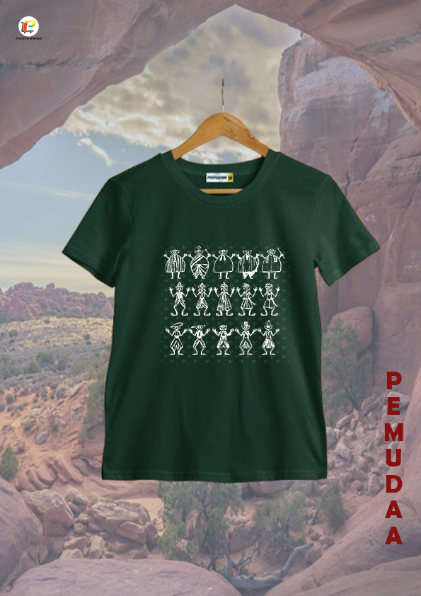 Bhooter dance Unisex Printed cotton T shirt