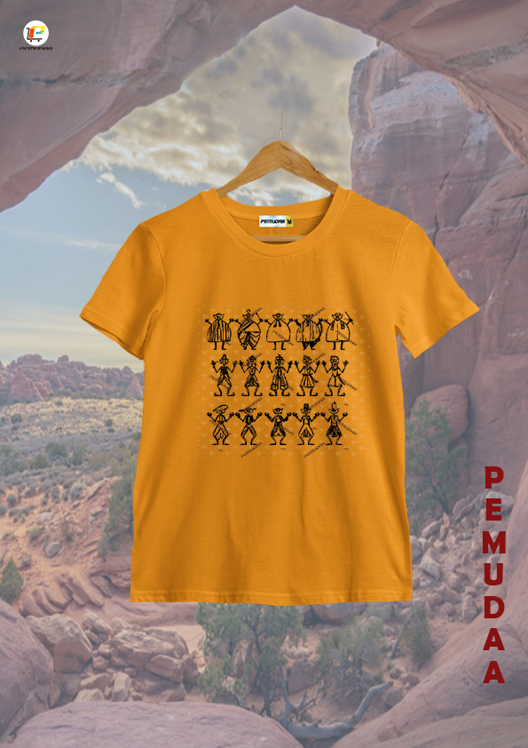 Bhooter dance Unisex Printed cotton T shirt