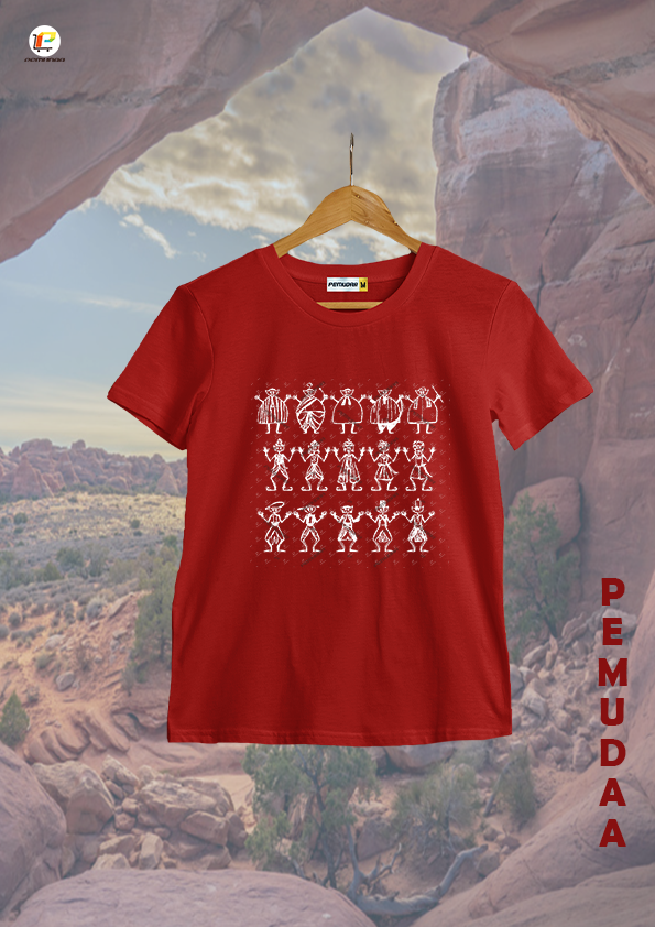 Bhooter dance Unisex Printed cotton T shirt