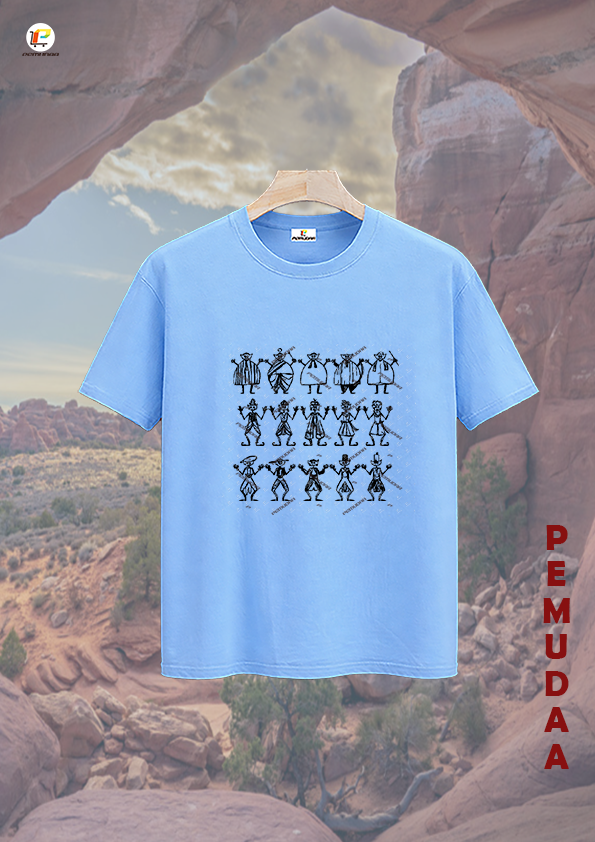 Bhooter dance Unisex Printed cotton T shirt