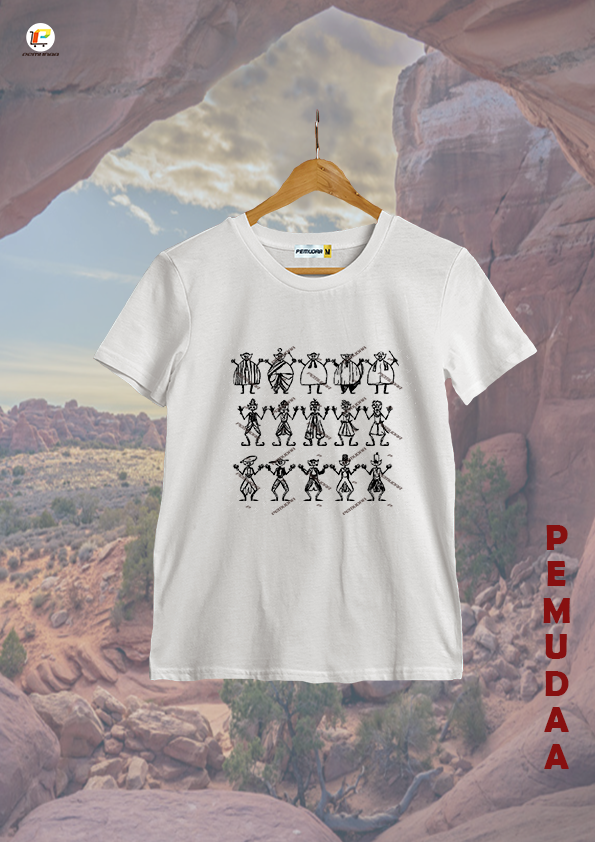 Bhooter dance Unisex Printed cotton T shirt