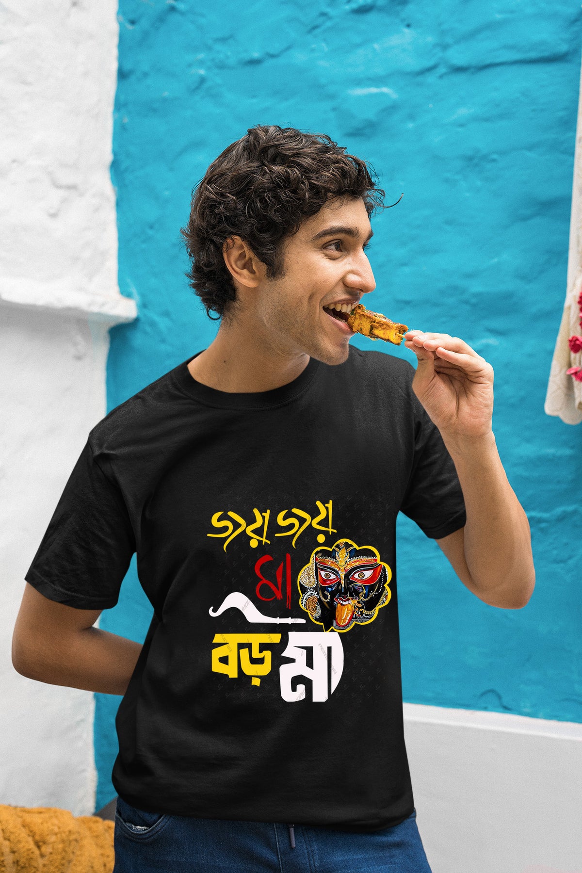Joy Joy Ma Boro Ma Kali Puja T shirt