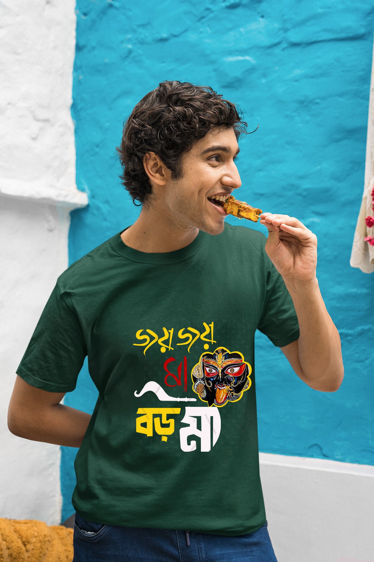 Joy Joy Ma Boro Ma Kali Puja T shirt