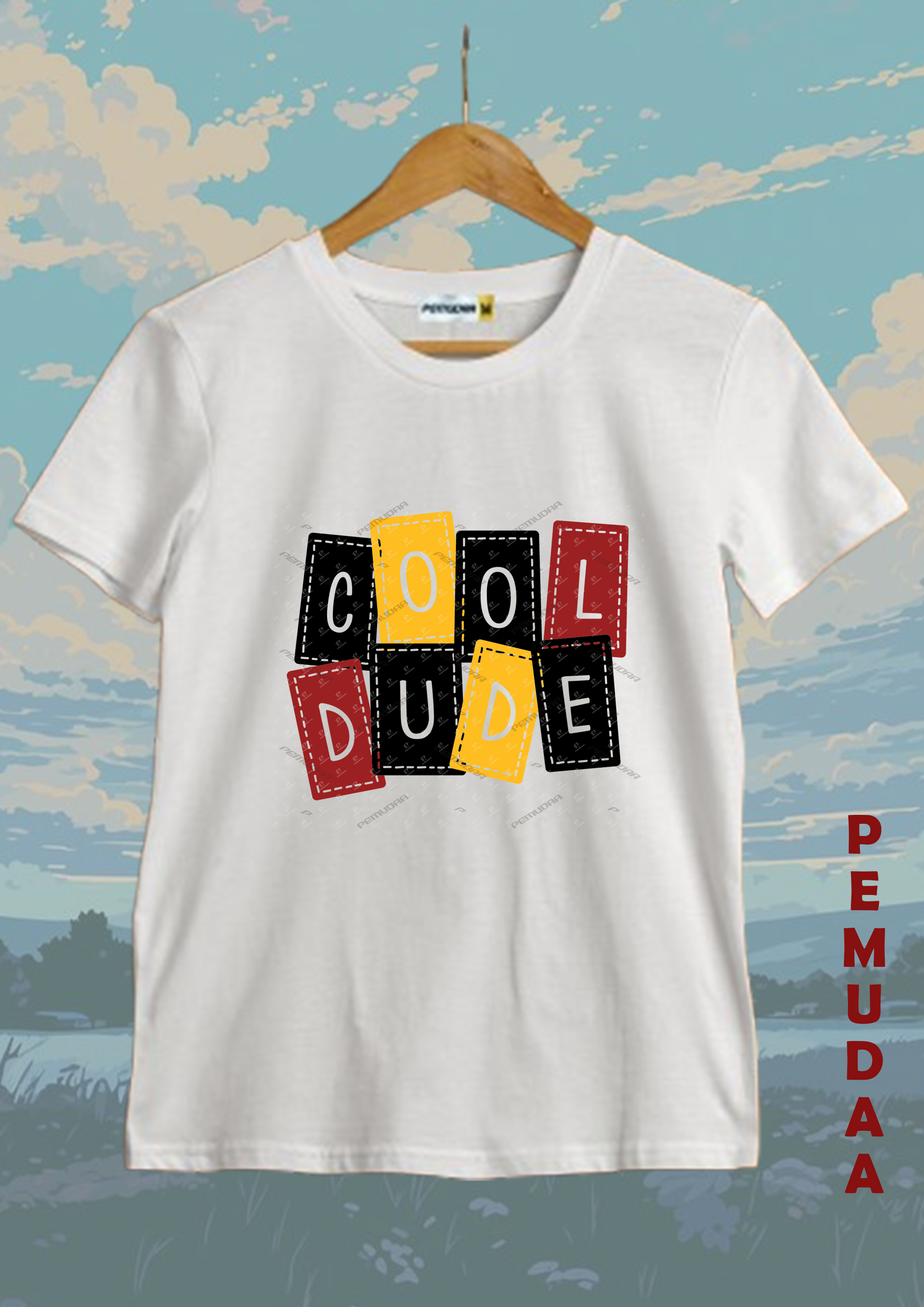 Cool Dude Graphic Printed T-Shirt