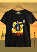 Dustulok Graphic Printed cotton T shirt