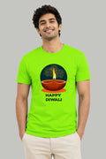 Happy Diwali Half cotton T shirt