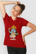 Cute Ma Kali half Cotton T shirt