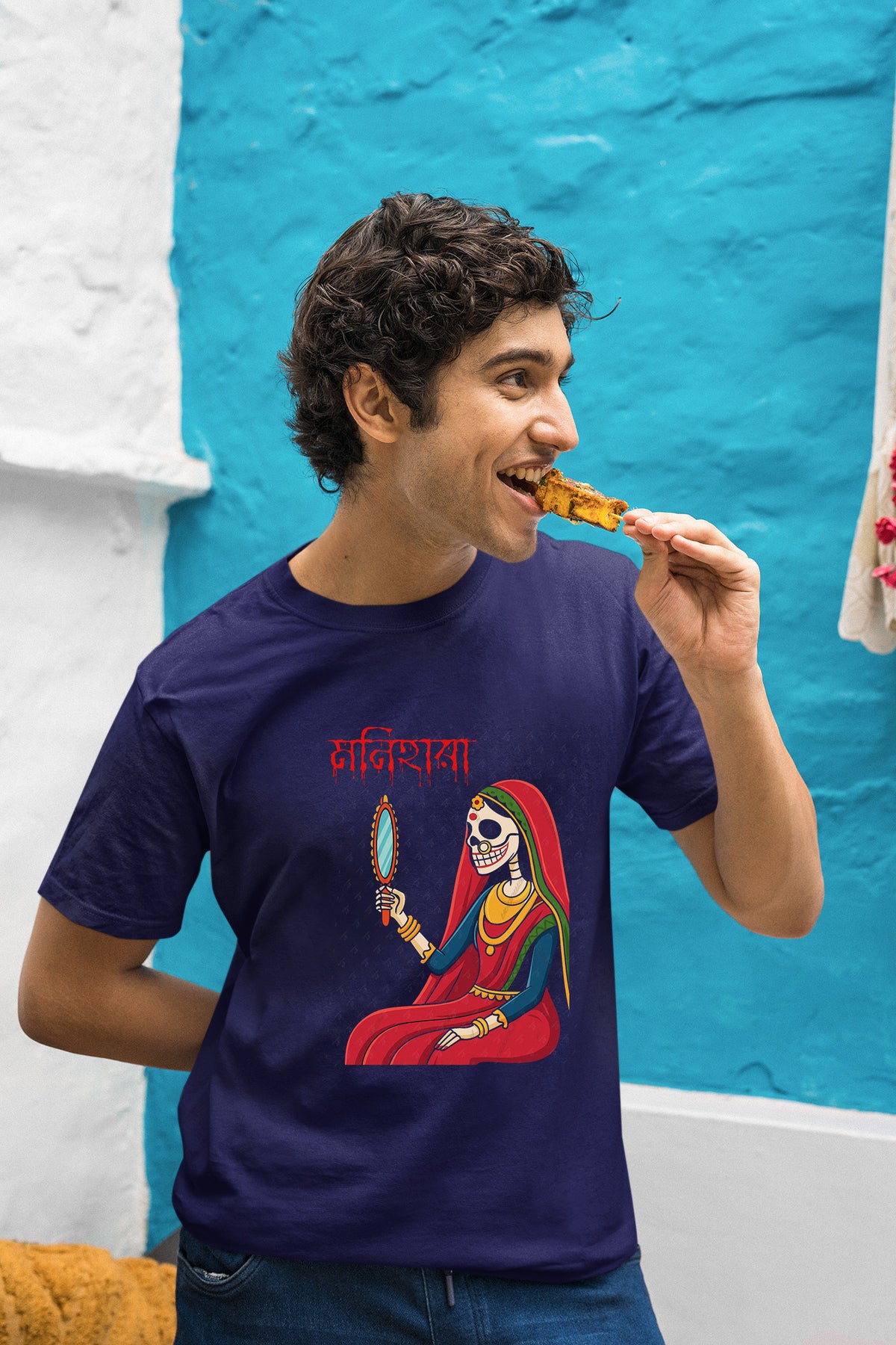Manihara Bhoot chaturdashi Special half cotton T Shirt
