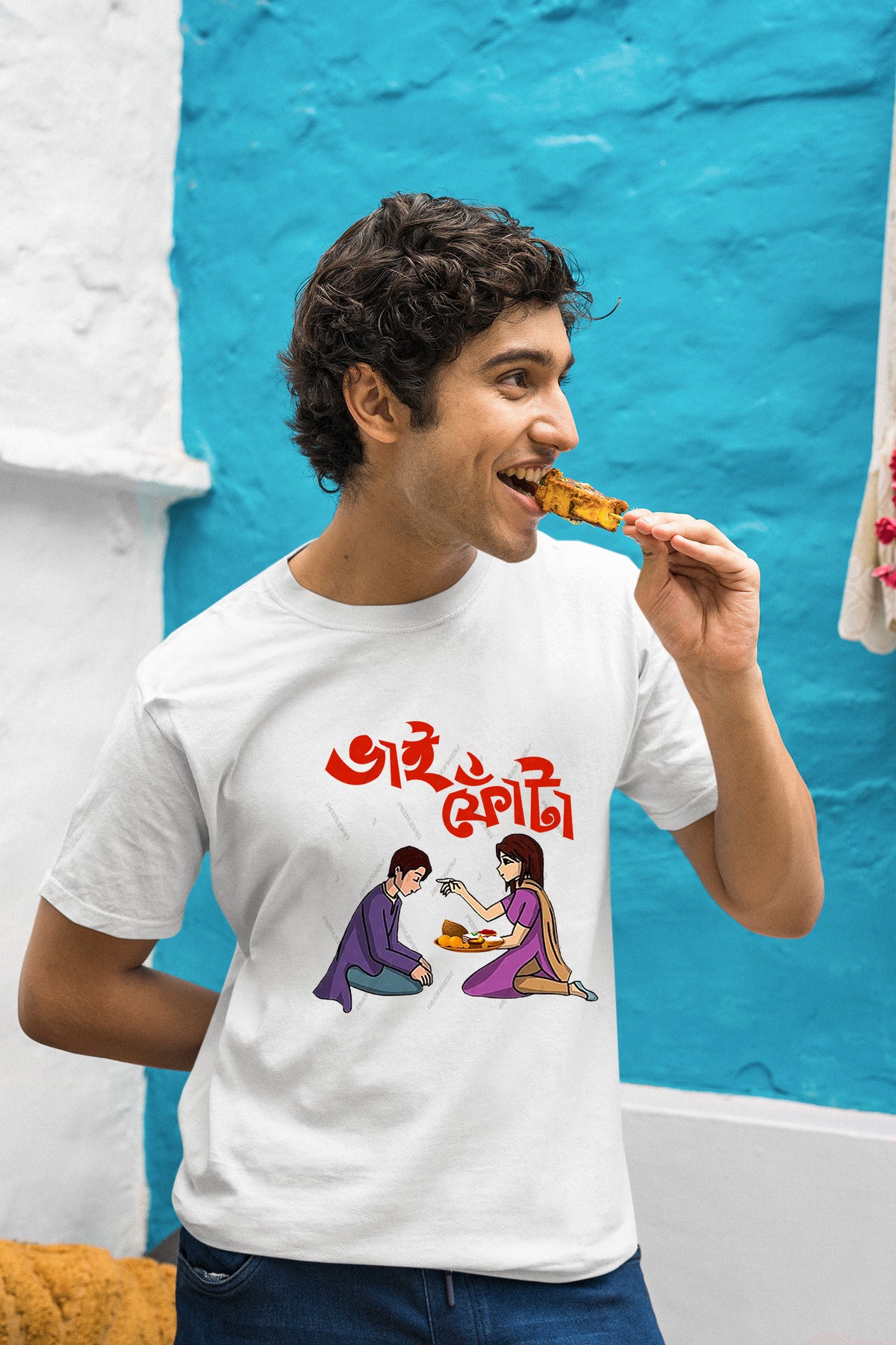 Bhai Fota 5 Half cotton T shirt