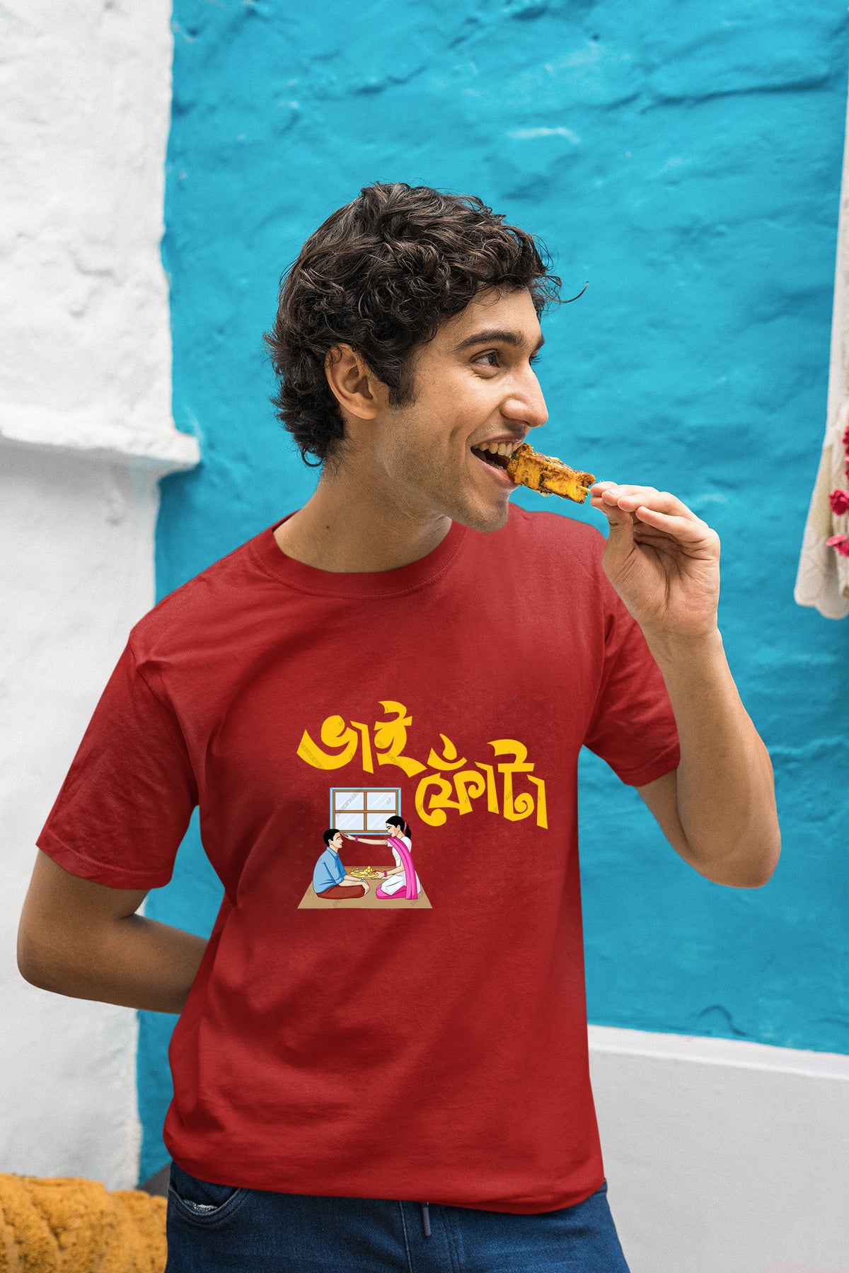 Bhai Fota 4 Half cotton T shirt