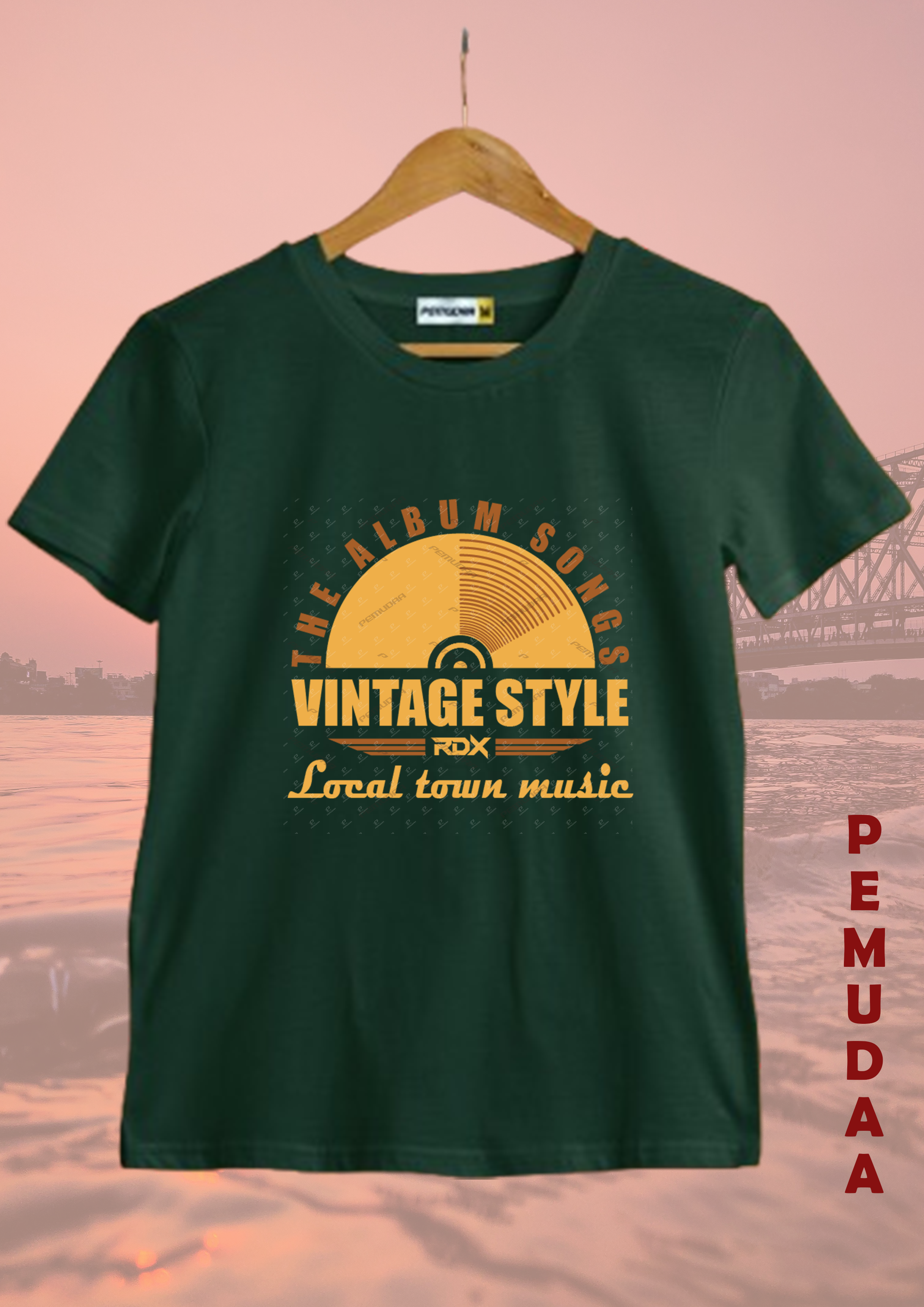 Vintage Style RDX Music Printed T-Shirt – Retro Music Graphic Tee