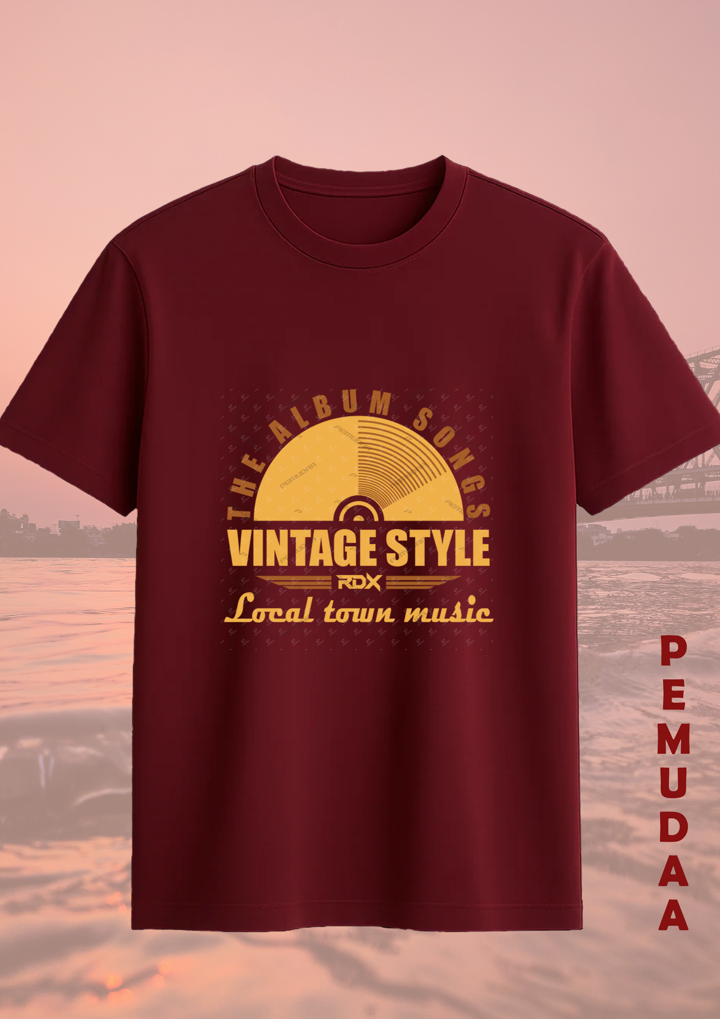 Vintage Style RDX Music Printed T-Shirt – Retro Music Graphic Tee