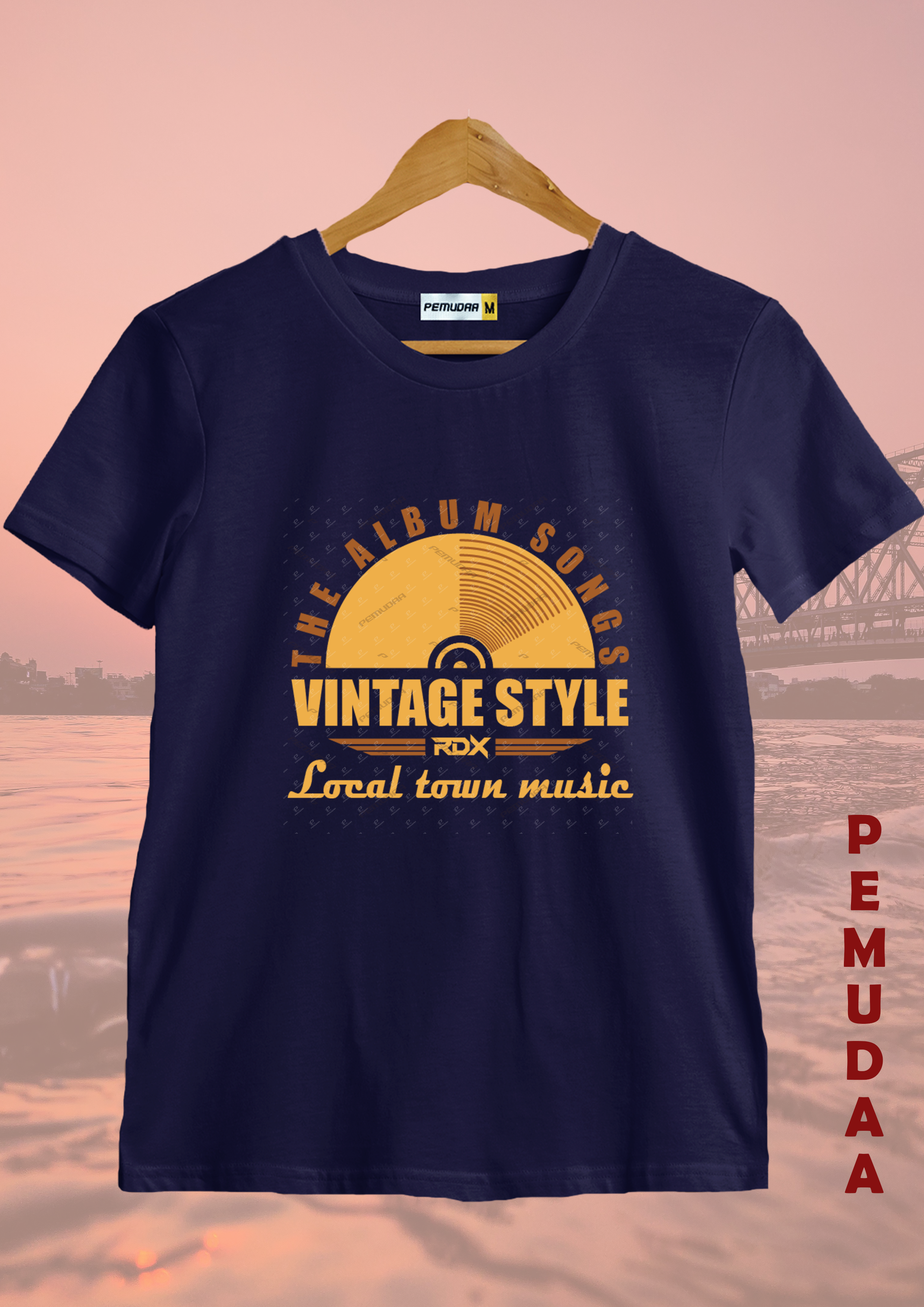 Vintage Style RDX Music Printed T-Shirt – Retro Music Graphic Tee