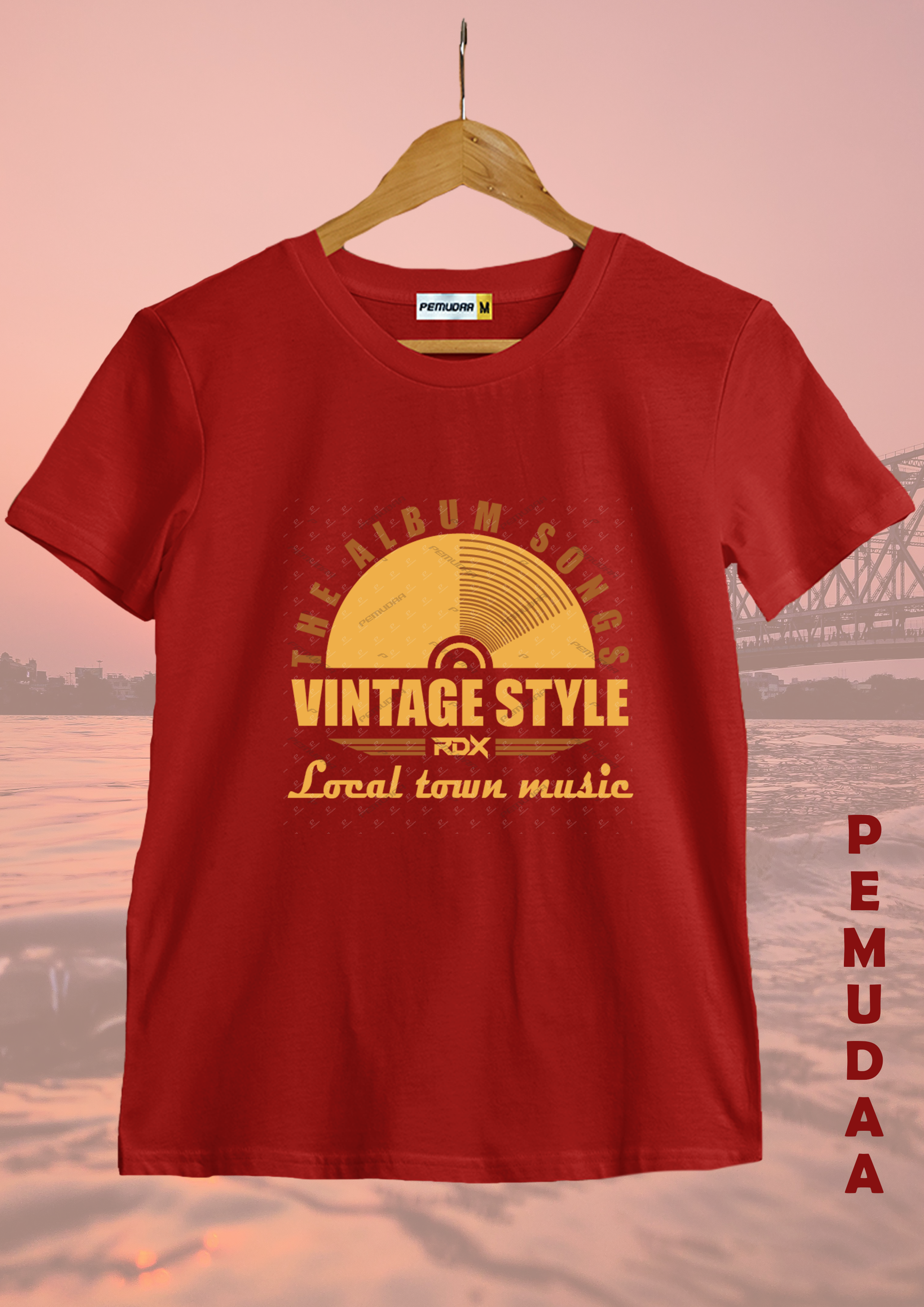 Vintage Style RDX Music Printed T-Shirt – Retro Music Graphic Tee